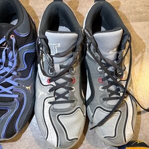 SIGNED Jordans, game day shoes from Nimari Burnett university of Michigan.